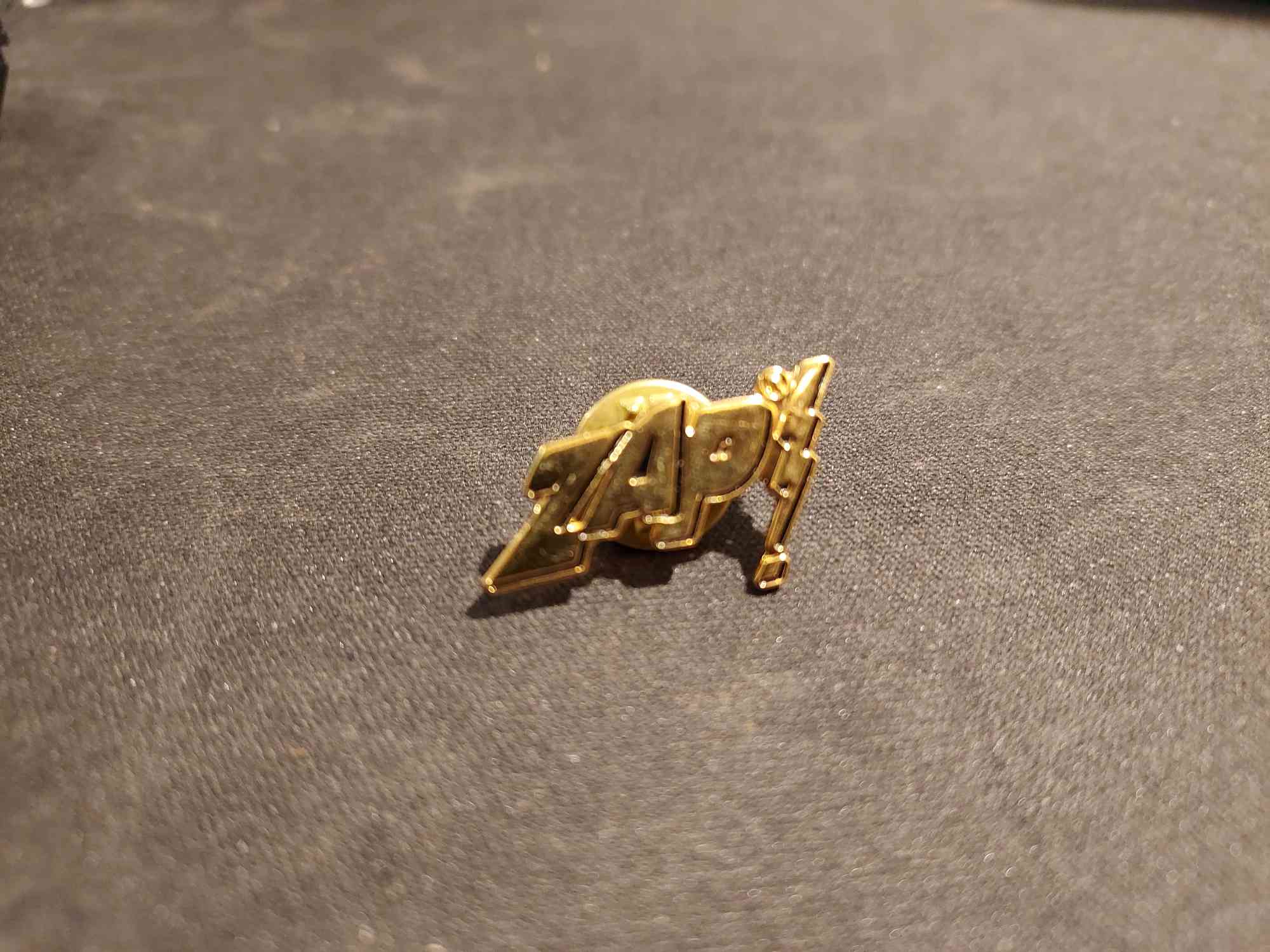 A small Zap! pin I picked up.